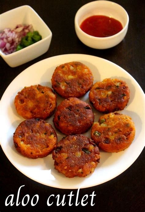 aloo cutlet recipe, aloo patties or potato cutlet - Yummy Indian Kitchen