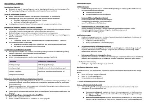 DiF Grundlagen Der Diagnostik Psychologische Diagnostik