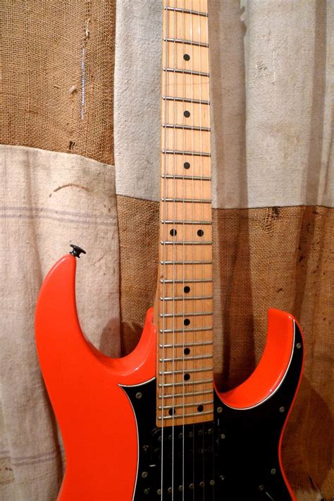 1987 Ibanez Rg550 Road Flare Red Guitars Electric Solid Body