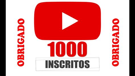 JÁ SOMOS 1000 inscritos OBRIGAGO YouTube