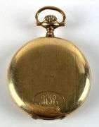 Antique J M Boner Longines 25 Year Gold Filled Open Face Pocket Watch