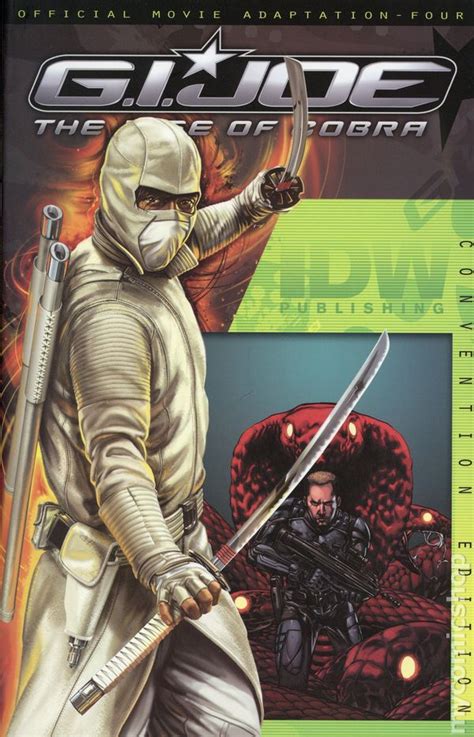 Gi Joe The Rise Of Cobra Movie Adaptation 2009 Idw Comic Books