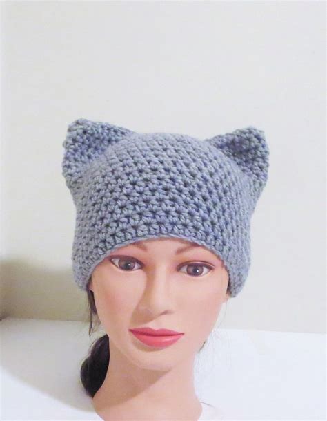 Free Crochet Cat Beanie Pattern Web We Decided To Give A Swing To