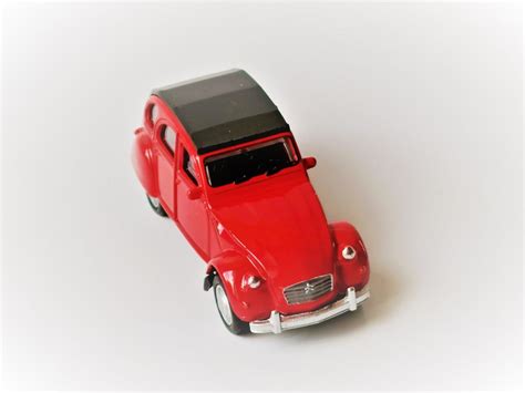 Petite Voiture Métal 2CV Citroën Voiture Miniature Jeux Jouets