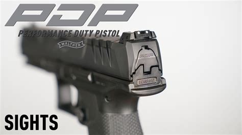 Larry Vickers On The Walther Pdp Features Sights Youtube