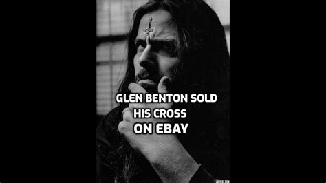 Glen Benton Sold His Cross On Ebay That He Used To Burn His Forehead