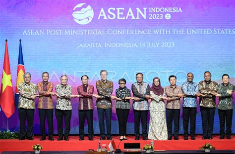 ASEAN PMC 2023 Dengan Amerika Serikat ANTARA Foto