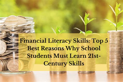 Financial Literacy Skills Top Reasons Why School Students Must Learn