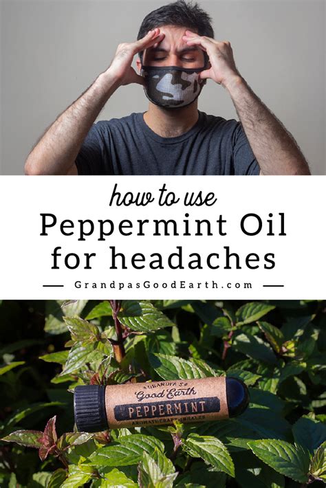 Peppermint Oil For Headaches Grandpa S Good Earth