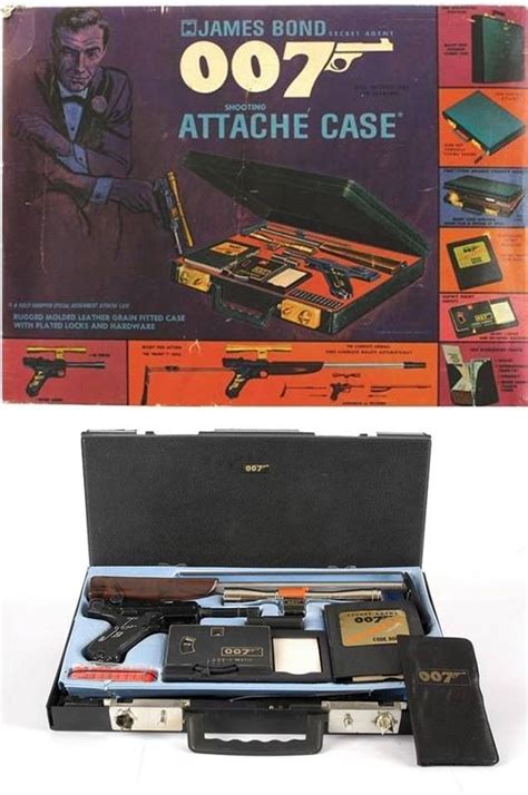 James Bond 007 Attache Case Toy Toywalls