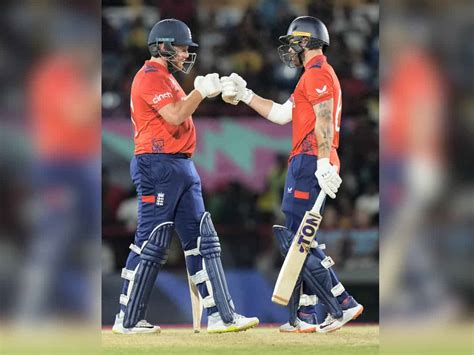 T20 Wc Salt Assault Leads England To Smooth 8 Wicket Win Over Wi