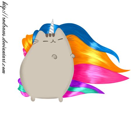 [[pusheen unicorn]] by RNDraws on DeviantArt