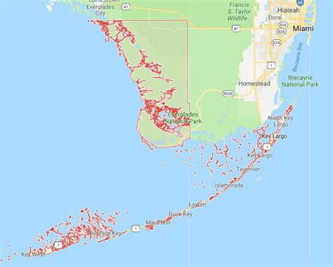 All 67 Florida County Interactive Boundary and Road Maps