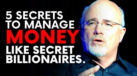 Important Rules To Manage Your Money Like The Rich Dave Ramsey Youtube