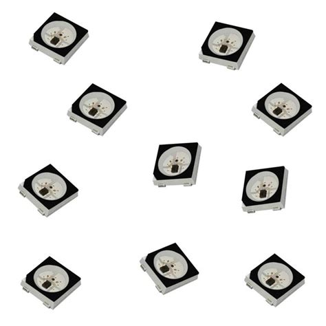 X Ws B Pin Smd Addressable Digital Rgb Led Chip Ws