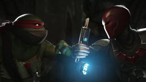 Injustice Tmnt Raphael Vs Red Hood All Intro Outros Clash