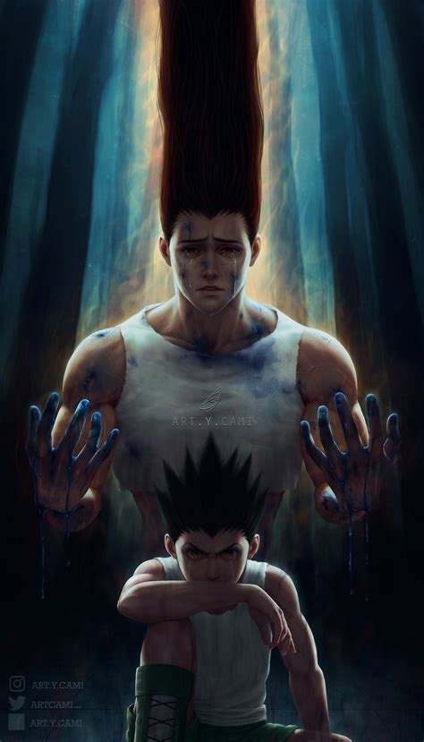 Gon Freecss Hunter X Hunter Drawn By Artcami Danbooru