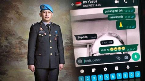 Terungkap Percakapan Terakhir Brigadir Yosua Hutabarat Di Grup Whatsapp