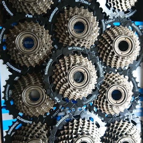 Jual Sprocket Freewheel Sepeda 7 Speed Shimano Megarange Tz500 Drat