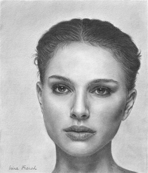 Natalie Portman By Ameryn On Deviantart Celebrity Drawings Realistic Pencil Drawings Drawing