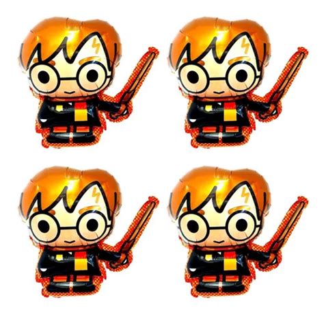 Pack Set Globos Harry Potter 70cm X 4u