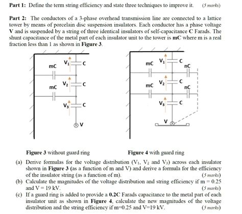 Solved Electric Power Transmission And Distribution Part Define The