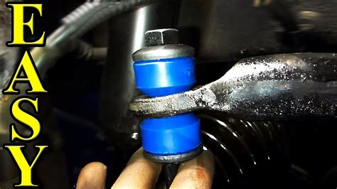 How To Replace Rear Sway Bar Bushings