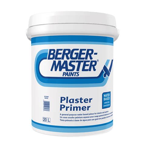 Bergermaster Plaster Primer Water Based 20l White Mica Online