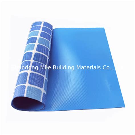 Anti Microorganisms Blue Mosaic Polyvinyl Chloride Pvc Swimming Pool