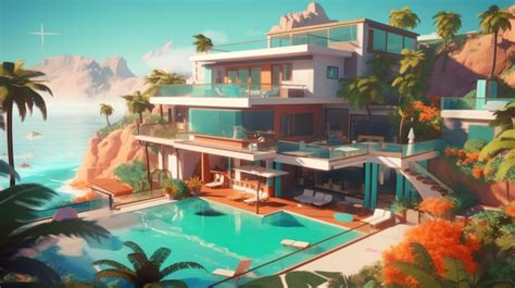 Premium Ai Image The House Of The Future