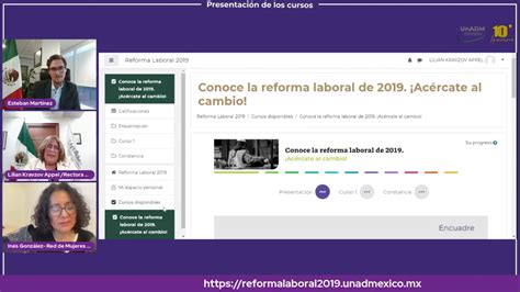 Cursos De La Reforma Laboral Para Mejorar La Vida Laboral De Las