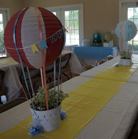 Hot Air Balloon Baby Shower Party Ideas Photo Of Catch My Party