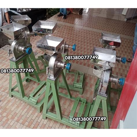 Jual Mesin Disk Mill Ffc Stainless Tanpa Penggerak Gilingan Tepung