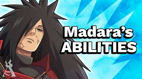 Madara Uchiha S Abilities Naruto Youtube