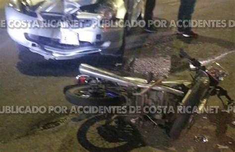 En Video Accidente En Motocicleta Deja A Joven Gravemente Herido En