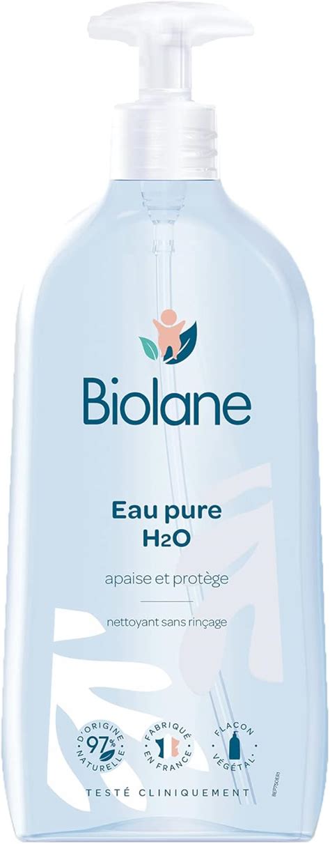 BIOLANE Eau Pure H2O Nouveau Packaging Nettoyant Pour Le Visage