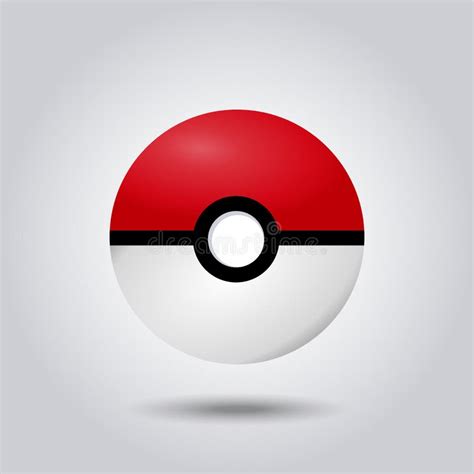 Pokeball Vector Illustration Editorial Photography - Illustration of ...