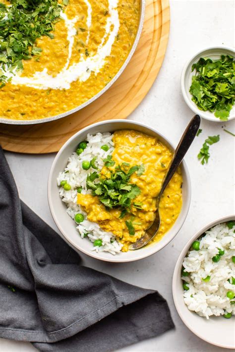 Creamy Coconut And Red Lentil Curry From My Bowl