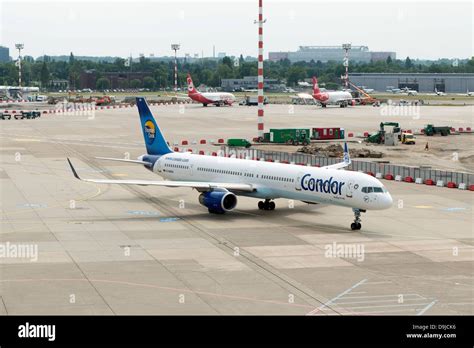 Thomas Cook Condor Boeing 757 300 Passenger Aircraft Stock Photo Alamy