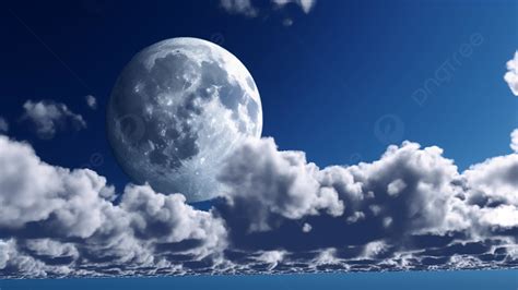 Moonskycloudsgalaxy Background Clouds Moon Sea Of Clouds Background Image And Wallpaper For