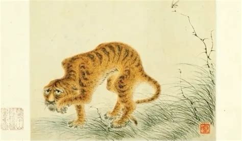 Traditional Chinese Tiger Painting