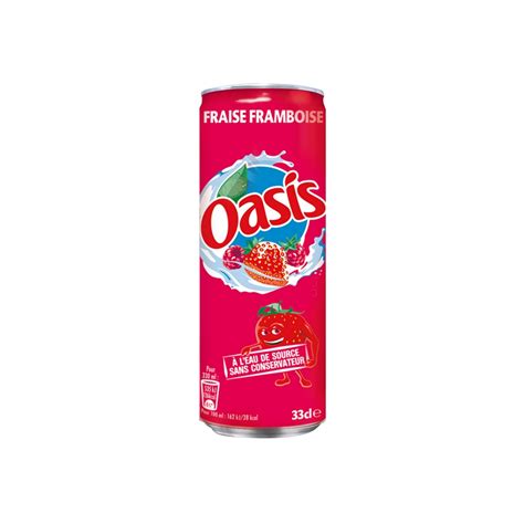 Oasis Fraise Framboise 33cl Allo Frangin