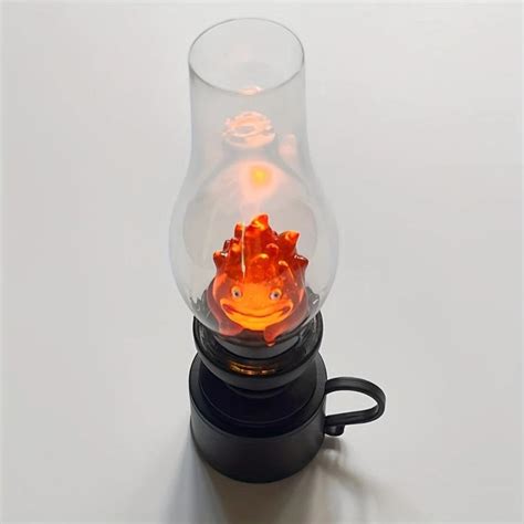 Calcifer Lamp Calcifer Night Light Desk Decor Anime Gift Anime Etsy