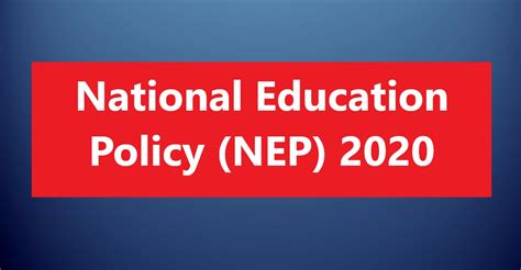 National Education Policy Nep 2020 Key Points Inside