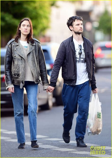 Alexa Chung Boyfriend Tom Sturridge Hold Hands During Walk Around