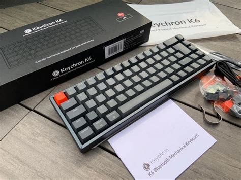 KEYCHRON K WIRELESS Mechanical Keyboard Hot Swappable Red Switch