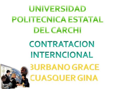 Presentación contratos internacionales PPT