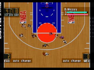 Screenshot Of NBA In The Zone 98 PlayStation 1998 MobyGames