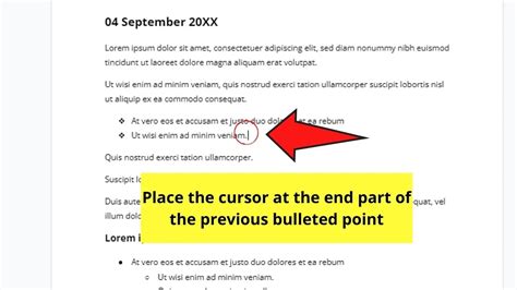 How To Make A Sub Bullet In Google Docs Ways