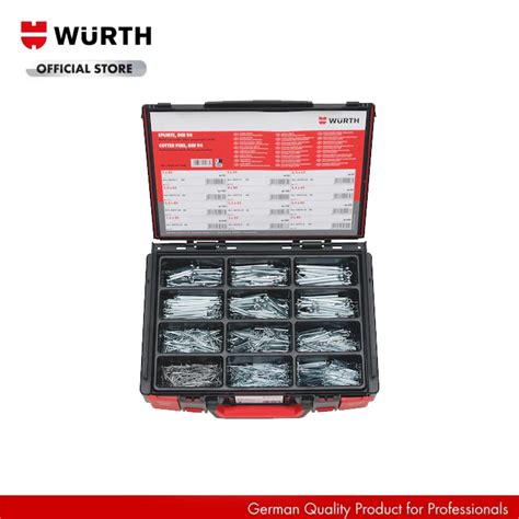 Wurth Split Pin Assortment 1775 PCS Lazada